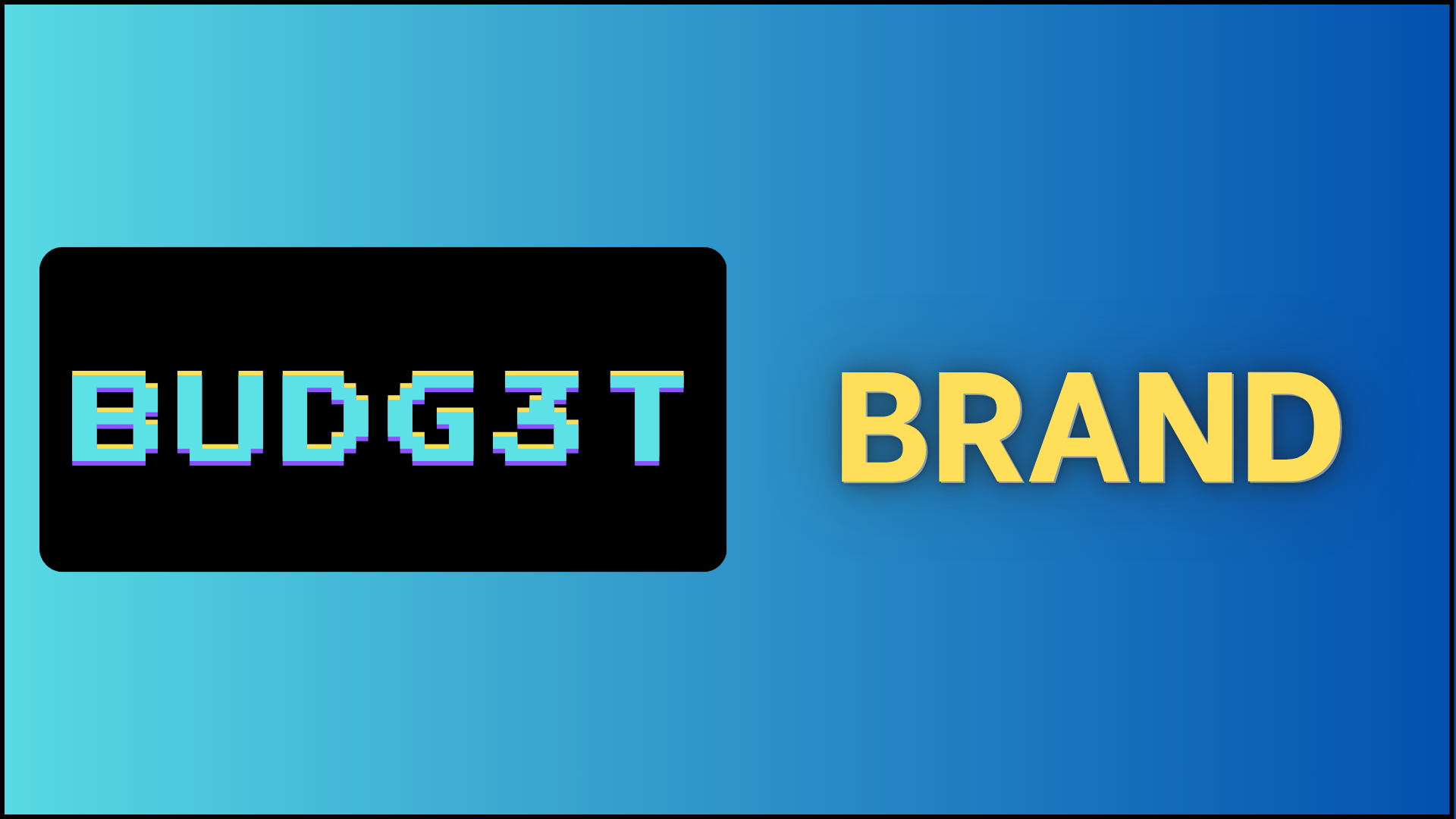 Budg3tBrand