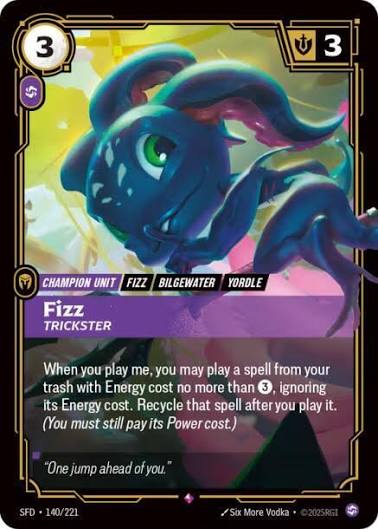 Fizz - Spiritforged - Near Mint